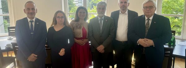 لقاء السفير مع أعضاء مجموعةالصداقة البرلمانية البولندية-الفلسطينية